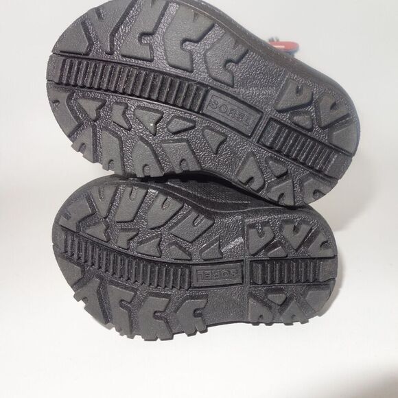 NEW Sorel Snow Commander Winter Boots Blue Red Kids Toddler Size 4 NO BOX - Picture 6 of 8